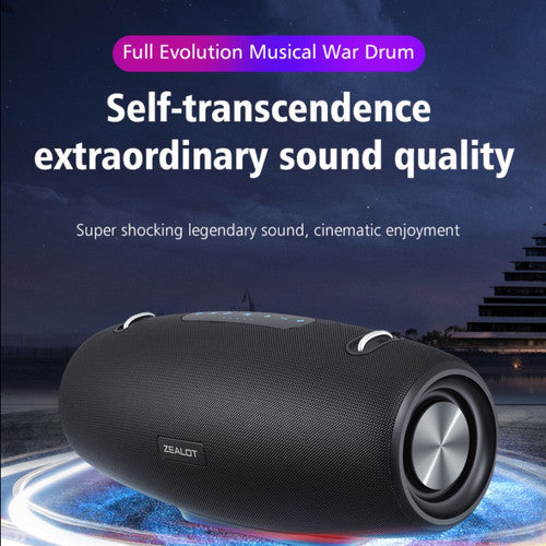 Enceinte Bluetooth Zealot S67 Subwoofer 60W 14400mAh