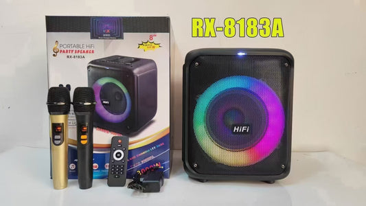 RX-8183A avec 2 microphones